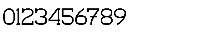 Therodit Regular Font OTHER CHARS