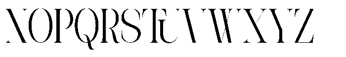 Theron Enroma Condensed Regular Font UPPERCASE