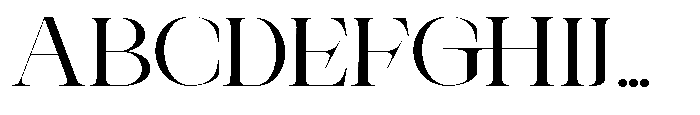 Theron Enroma Expanded Regular Font UPPERCASE