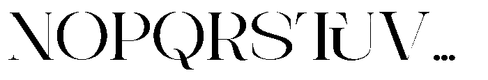 Theron Enroma Expanded Regular Font UPPERCASE