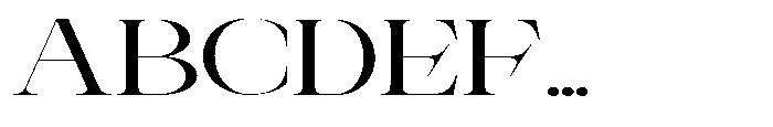 Theron Enroma Extra Expanded Regular Font UPPERCASE