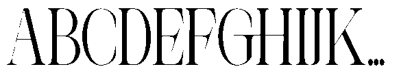 Theron Enroma Scale Regular Font UPPERCASE