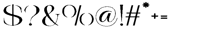 Theron Enroma Semi Expanded Regular Font OTHER CHARS