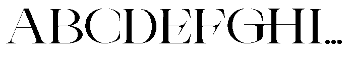 Theron Enroma Semi Expanded Regular Font UPPERCASE