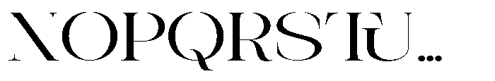 Theron Enroma Semi Expanded Regular Font UPPERCASE