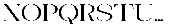 Theron Enroma Semi Expanded Regular Font LOWERCASE