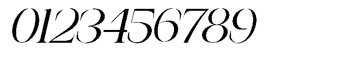 Theron Enroma Slant 1 Regular Font OTHER CHARS