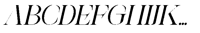 Theron Enroma Slant 1 Regular FONT