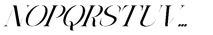 Theron Enroma Slant 10 Regular Font LOWERCASE