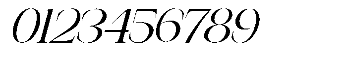 Theron Enroma Slant 2 Regular Font OTHER CHARS
