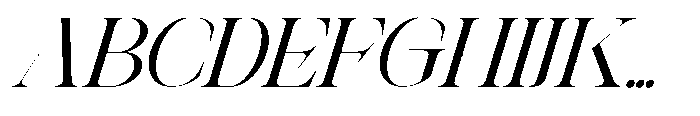 Theron Enroma Slant 3 Regular FONT