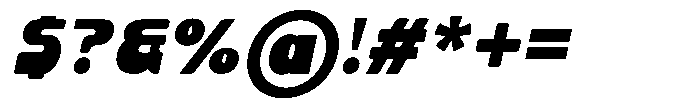 Therunes Italic Font OTHER CHARS