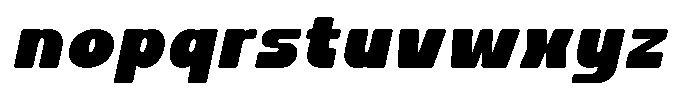 Therunes Italic Font LOWERCASE