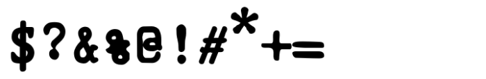 Thesis Typewriter Bold Font OTHER CHARS