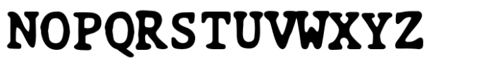 Thesis Typewriter Bold Font UPPERCASE
