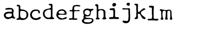 Thesis Typewriter Regular FONT