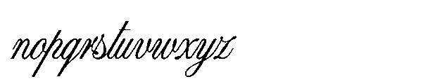 Theulumpoe Font LOWERCASE
