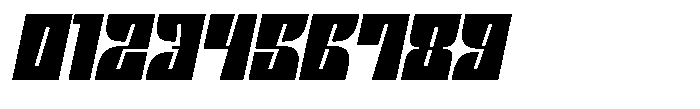 Thezila Italic Font OTHER CHARS