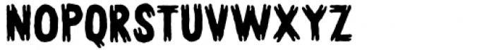 Thick Fun Regular Font UPPERCASE