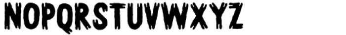 Thick Fun Regular Font LOWERCASE