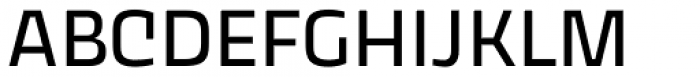 Thicker Regular Upright Font UPPERCASE