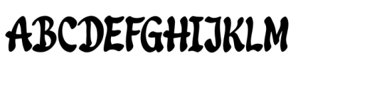Thiemyshine Regular Font UPPERCASE