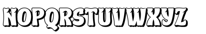 Thill Caten Shadow Font UPPERCASE