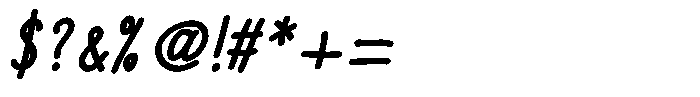 Thin Comic Bold Italic Font OTHER CHARS