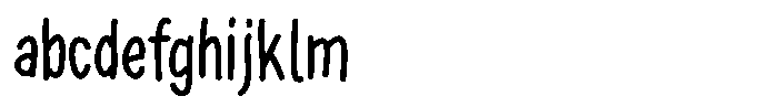Thin Comic Medium FONT