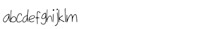 Thin Handwriting FONT