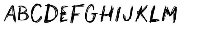 Thinker Peachcreme Font LOWERCASE