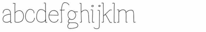 Thinpaw Font LOWERCASE