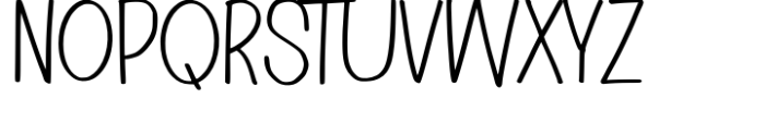 Thintoys Regular Font LOWERCASE