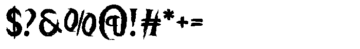 Thiorn Font OTHER CHARS