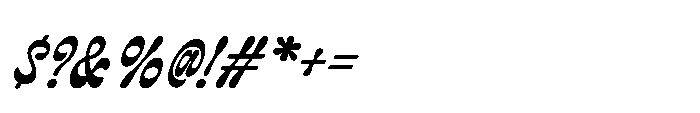 Thiquila Regular Font OTHER CHARS
