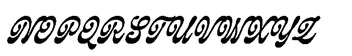 Thiquila Regular Font UPPERCASE