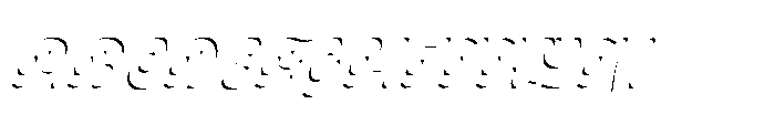 Thiquila Shadow Font UPPERCASE