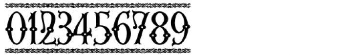 Third Reign Border Font OTHER CHARS