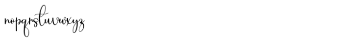 Thirly Font LOWERCASE