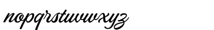 Thirtylane Script Font LOWERCASE