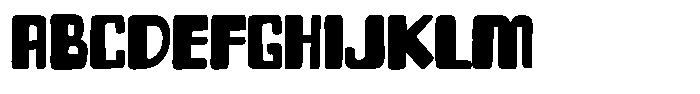 Thiskuy Font UPPERCASE