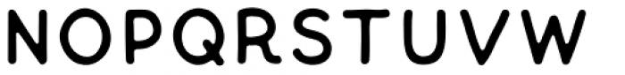 Thistails Font Duo Sans Regular Font UPPERCASE