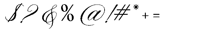 Thivoria Wedding Violyn Font OTHER CHARS