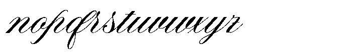 Thivoria Wedding Violyn Font LOWERCASE