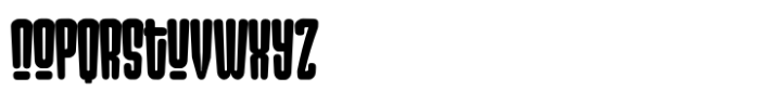 Thoge Font LOWERCASE