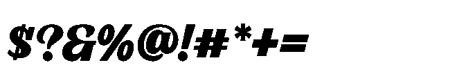 Thomkit Strike Script Font OTHER CHARS