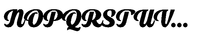 Thomkit Strike Script Font UPPERCASE