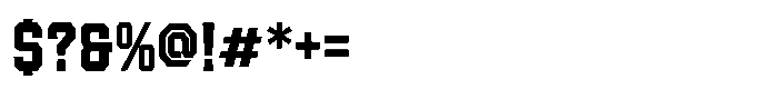Thomkit Strike Serif Font OTHER CHARS