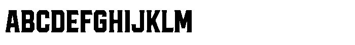 Thomkit Strike Serif Font UPPERCASE