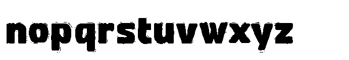 Thond Pachem Variation Font LOWERCASE